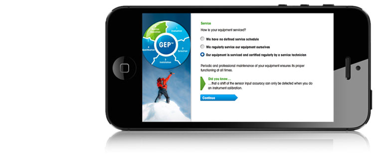 GEP App Android&iPhone, Mettler Toledo
